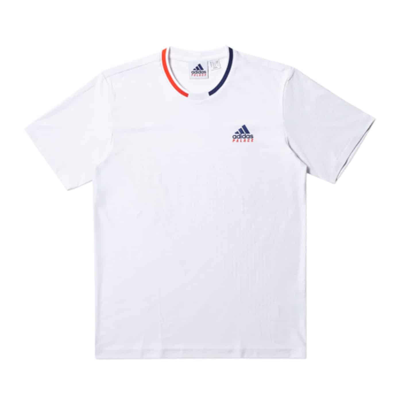 Palace x Adidas On Court Jacquard Tee White Palace