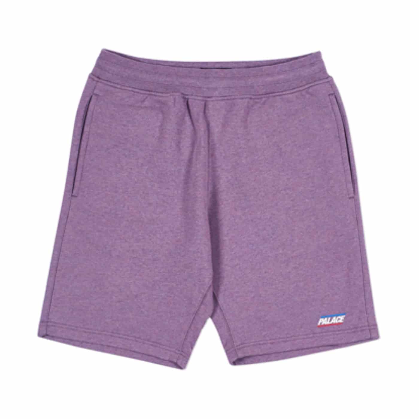 Palace Basically A Short (SS18) Purple Marl Palace