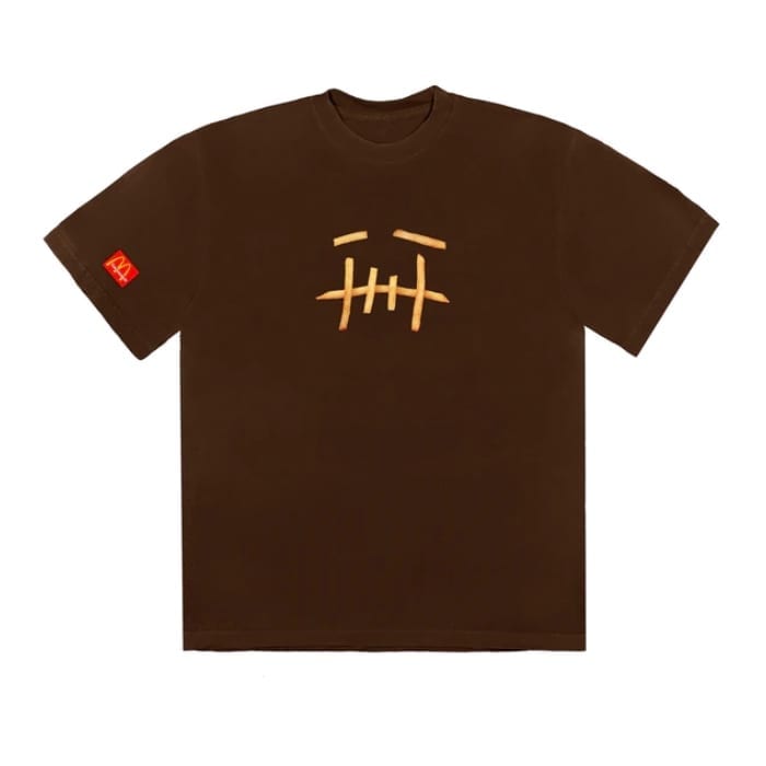 Travis Scott x McDonald's Fry II T-Shirt Brown Travis Scott