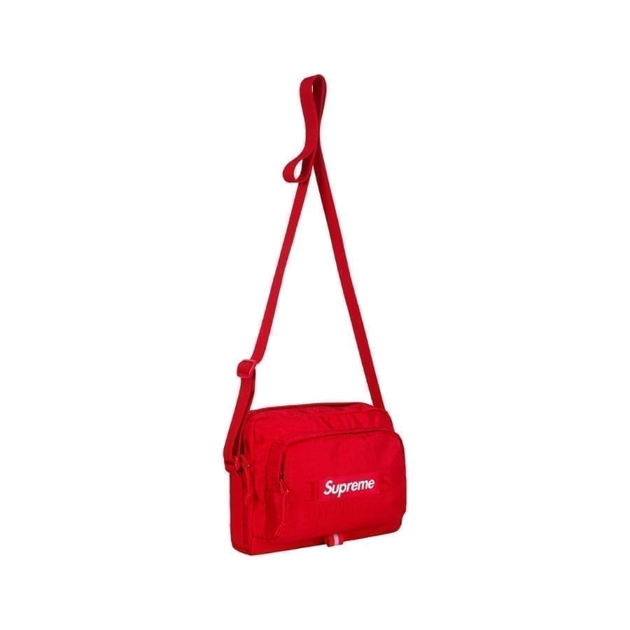 Supreme ss19 shop shoulder bag red