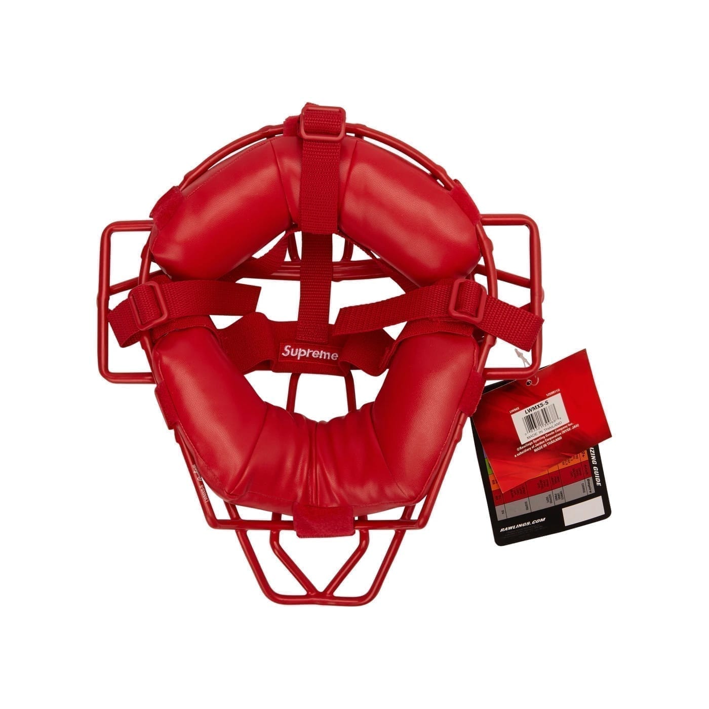 Supreme Rawlings Catcher's Mask Red – CRUIZER