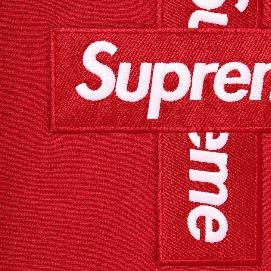 Supreme box logo red best sale on red