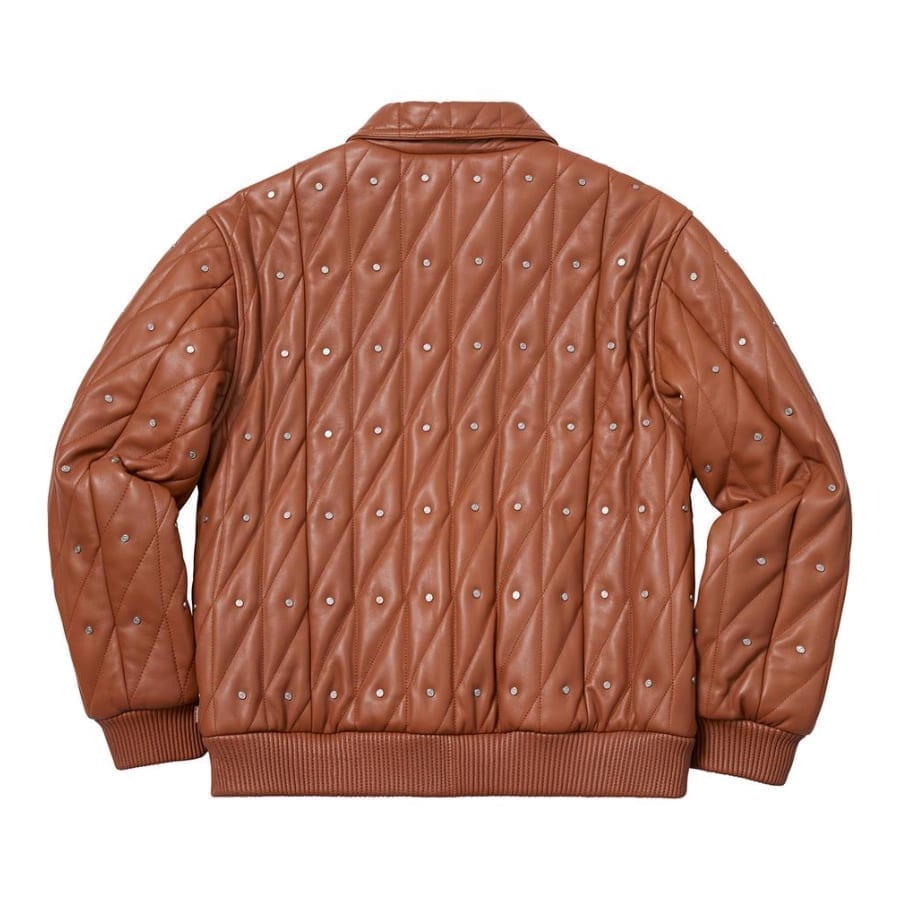 Supreme studded outlet leather jacket