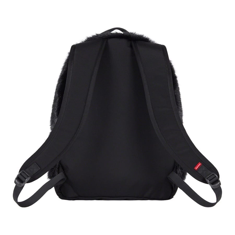 Supreme The North Face Faux Fur Backpack Black Supreme