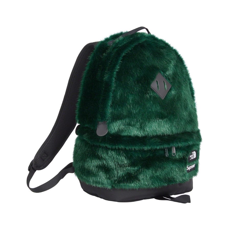 Supreme north face discount faux fur backpack