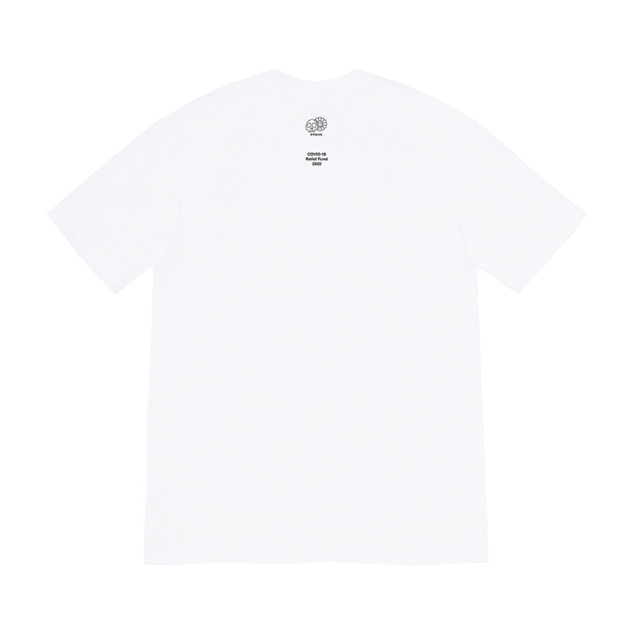 Supreme Takashi Murakami COVID-19 Relief Box Logo Tee White – CRUIZER