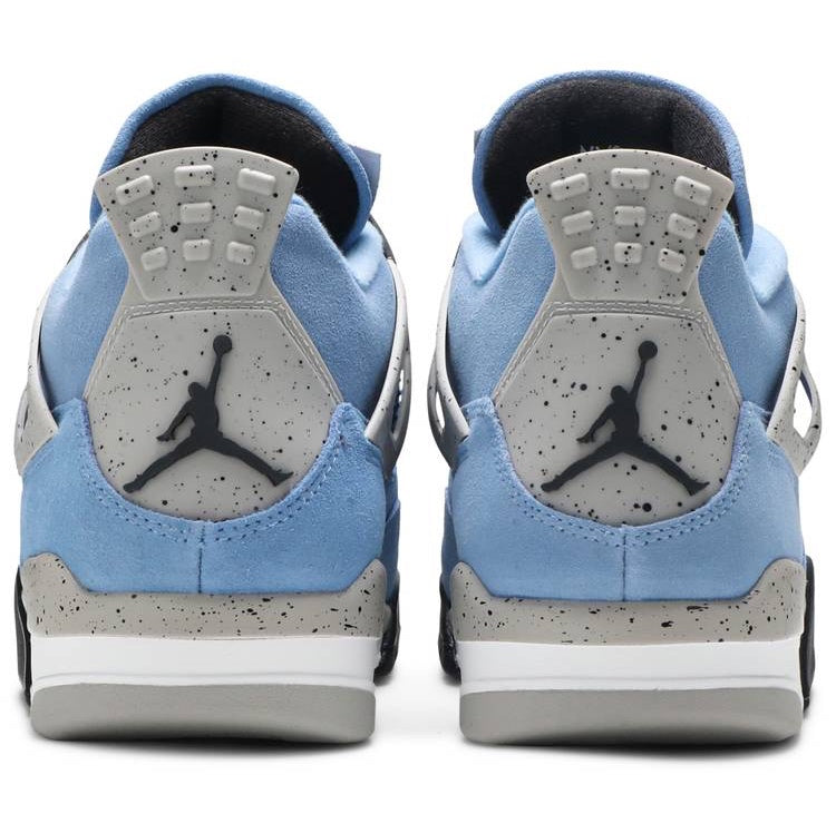 Jordan 4 hot sale university blue