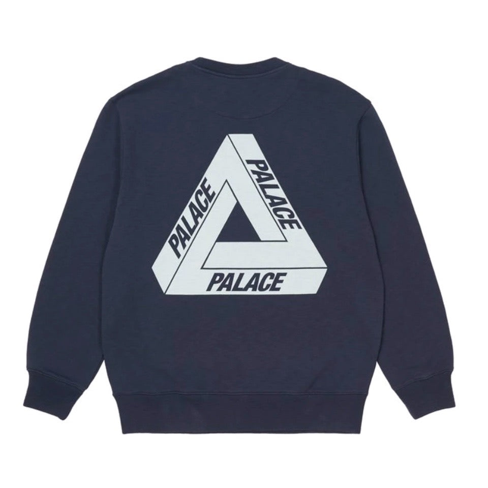 Palace Slub Crew (FW21) Navy Palace