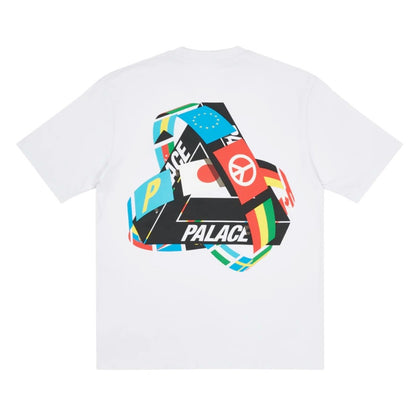 Palace Tri-Flag T-shirt White Palace