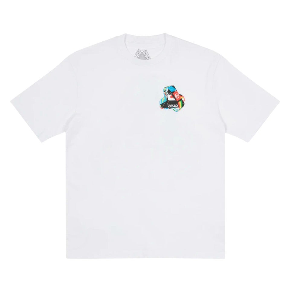 Palace Tri-Flag T-shirt White Palace