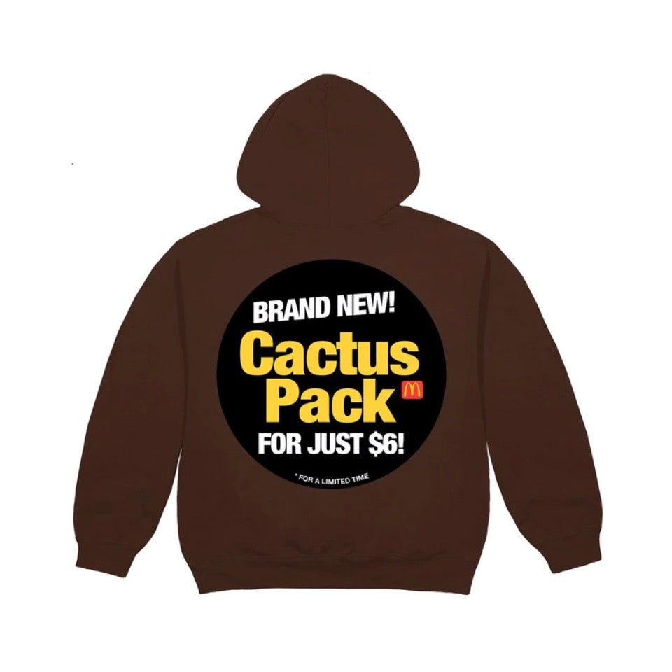 Travis Scott x McDonald's Cactus Pack Sticker Hoodie Brown – CRUIZER