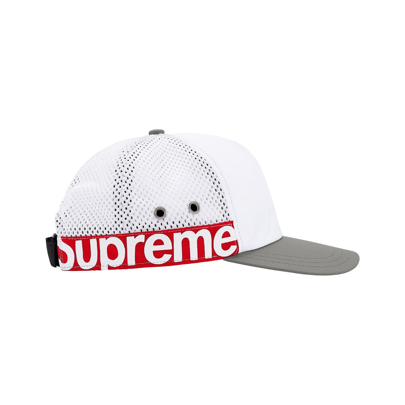 Supreme Side Logo 5-Panel White – CRUIZER