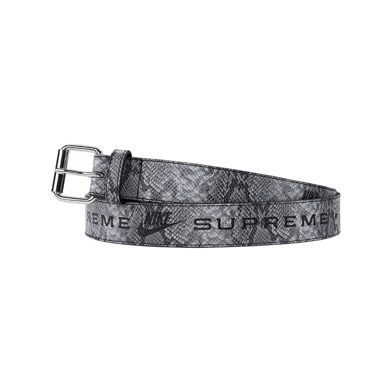 Supreme Nike Snakeskin Belt Black – CRUIZER