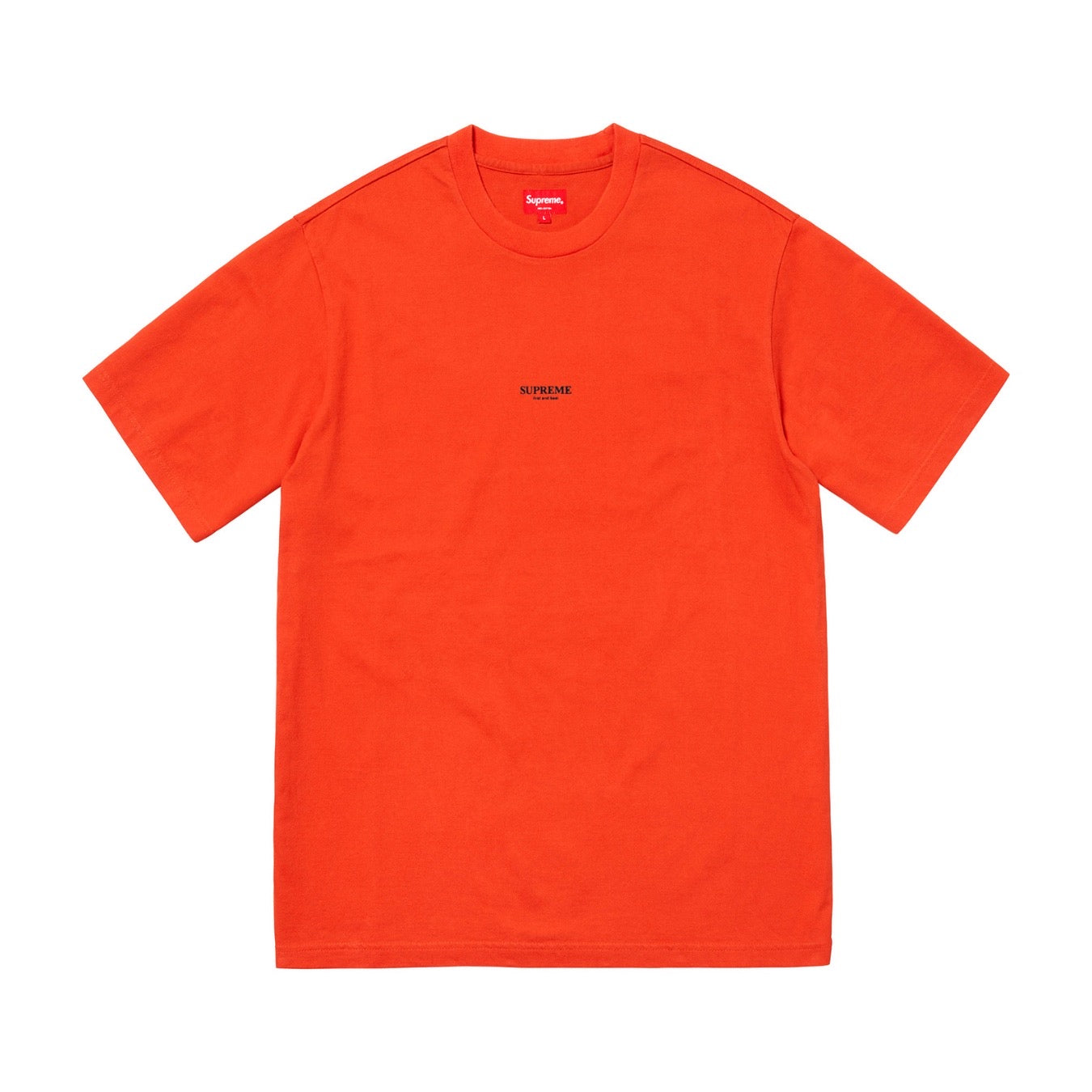 Supreme First & Best Tee Orange Supreme