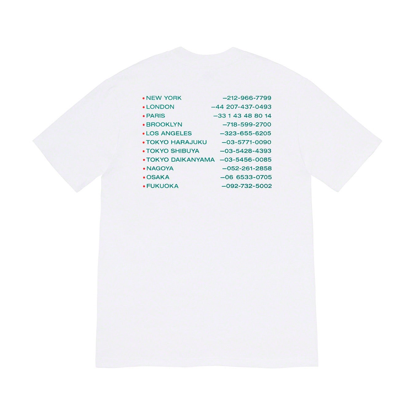 Supreme New Shit Tee White Supreme