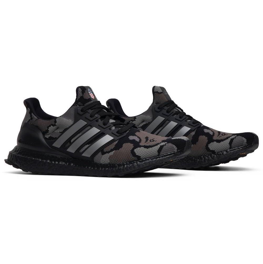 Adidas Ultra Boost 4.0 Bape Camo Schwarz