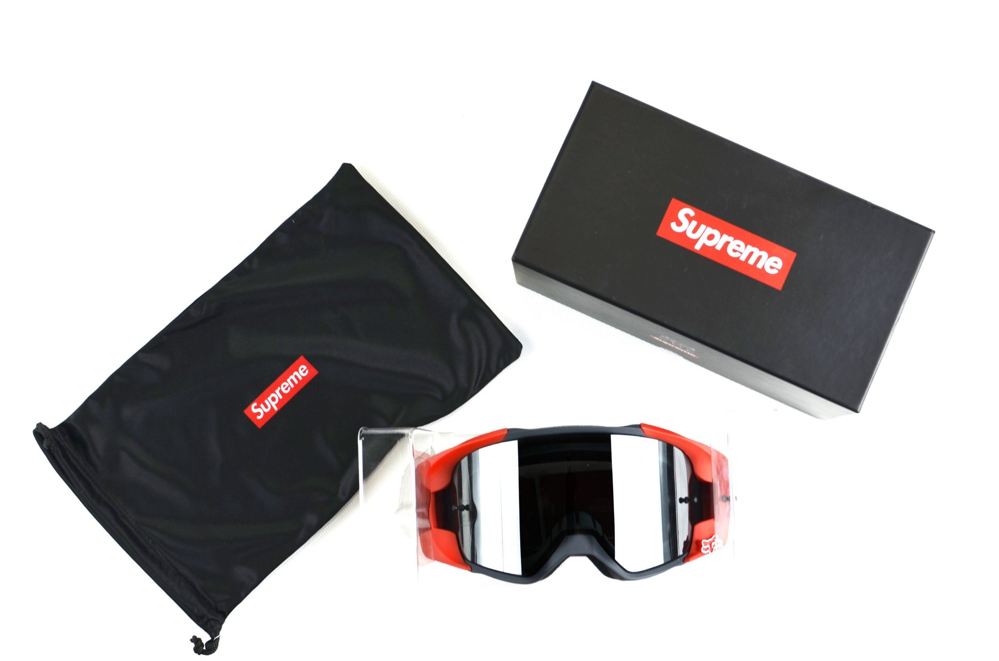 Supreme x Fox Racing VUE Goggles Red Supreme