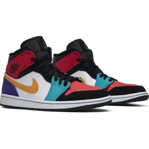 Mid bred multi color jordan outlet 1