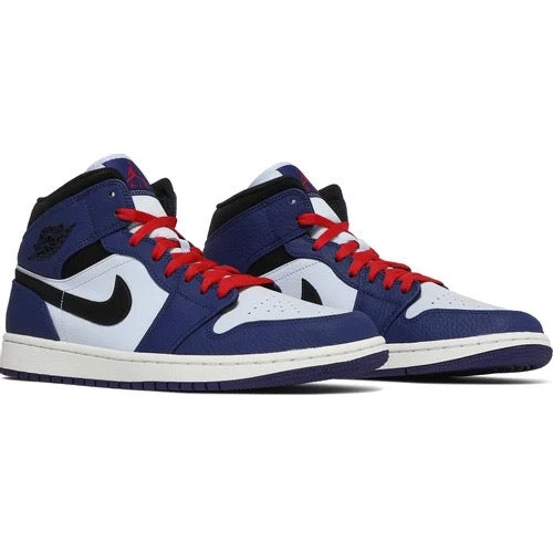 Nike air jordan 1 deals mid deep royal blue