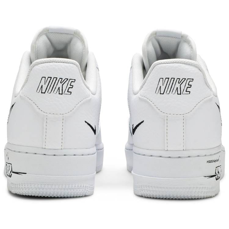 Nike air force 1 2024 low sketch white black