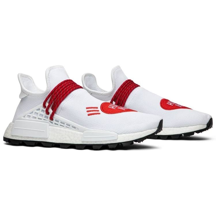 White and hot sale red nmds