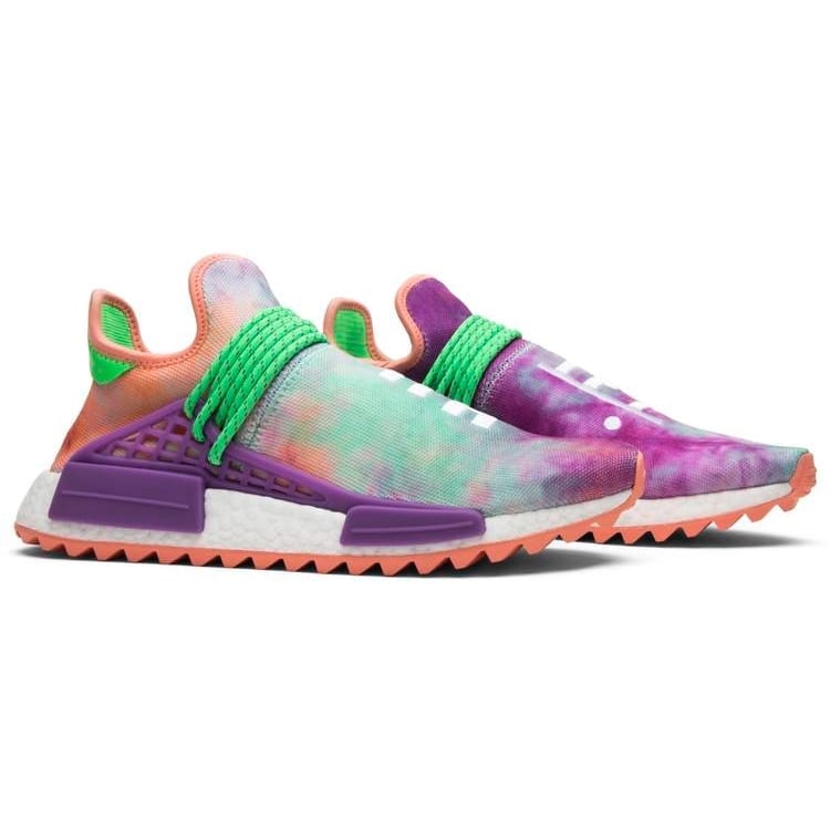 Adidas NMD x Pharrell Williams Human Race Trail Holi Festival Chalk Coral Adidas